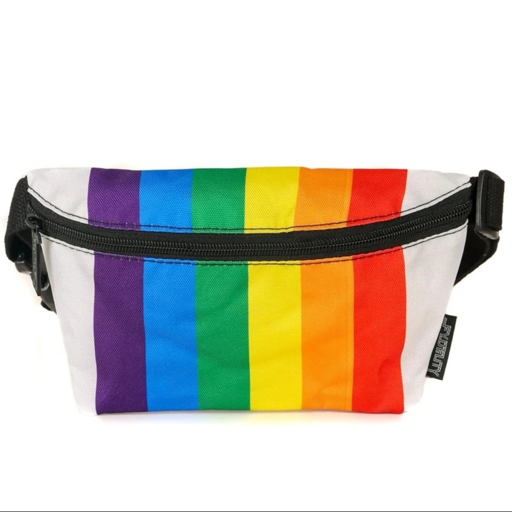 Fydelity Rainbow Mens Womens Fanny Pack Party Fun Bag